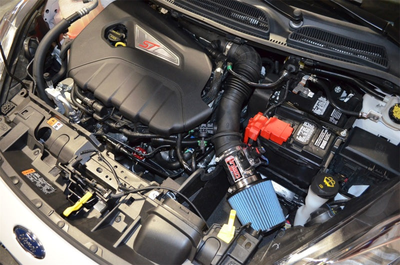 2016-2019 Fiesta ST 1.6L Turbo Short Ram Intake Wrinkle Red MR Tech - View 4 | Dirty Garage