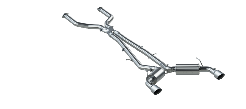2016-2022 Infiniti Q50 3.0L 3" Cat Back 4.5" OD Tips - View 4 | Dirty Garage
