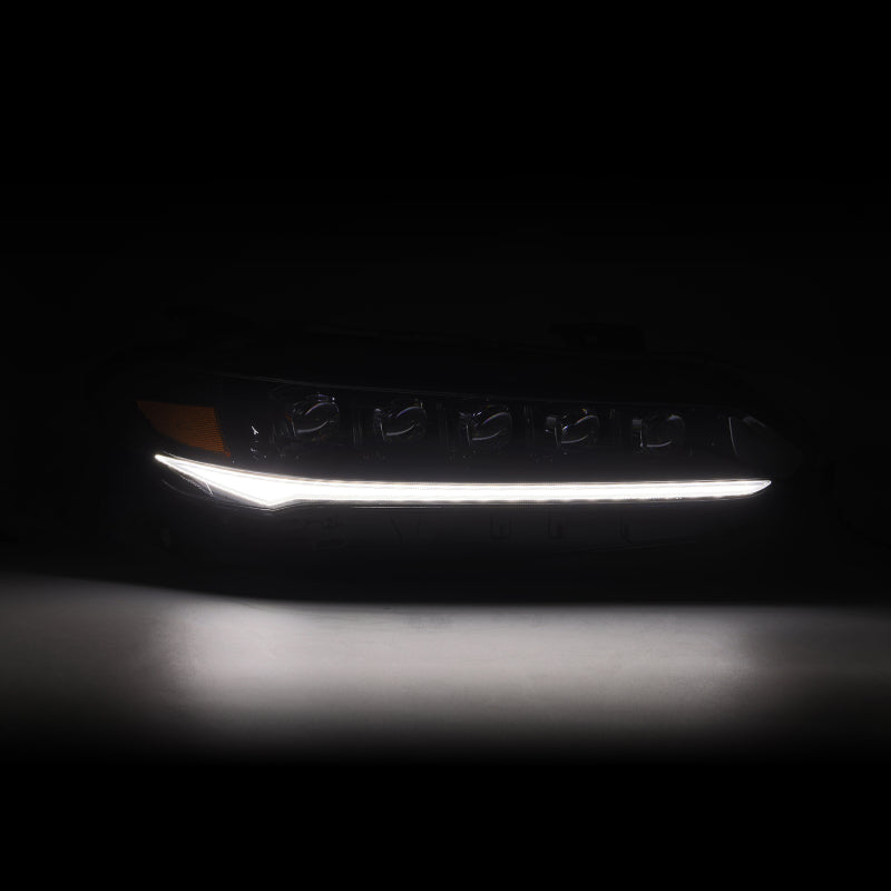 2022-2026 Civic Nova-Series LED Headlights Alpha Black - View 2 | Dirty Garage