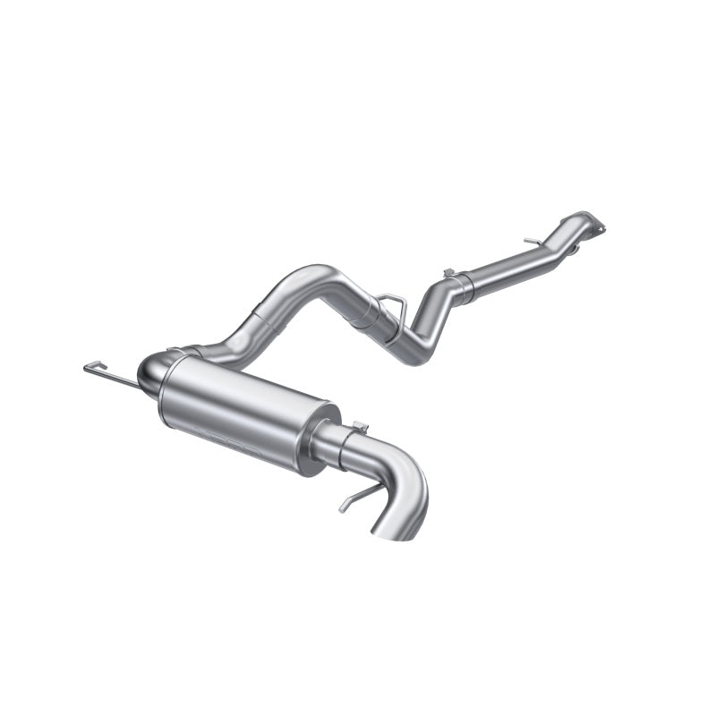 2021-2024 Bronco 2.3L 2.7L EcoBoost High Clearance Catback Exhaust - View 2 | Dirty Garage