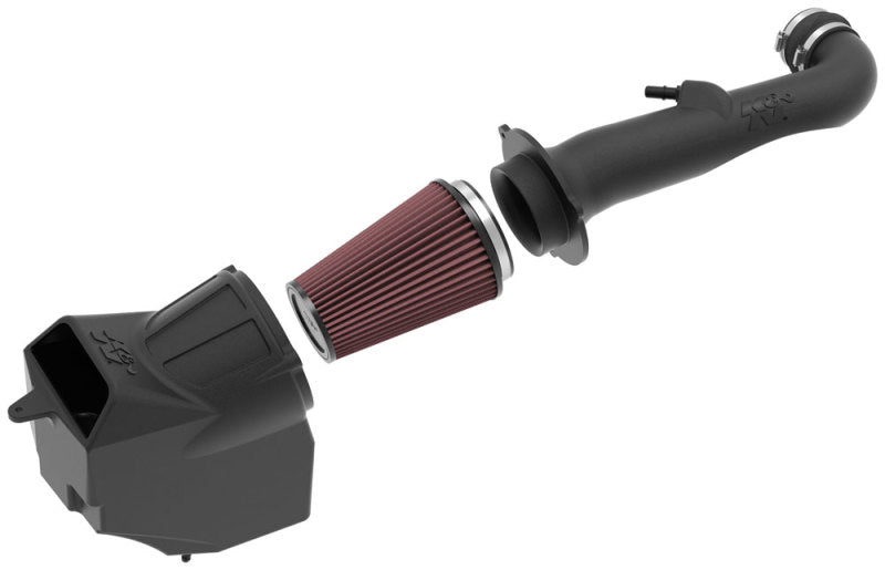 2018 Wrangler JL V6-3.6L F/I AirCharger Performance Intake - View 4 | Dirty Garage