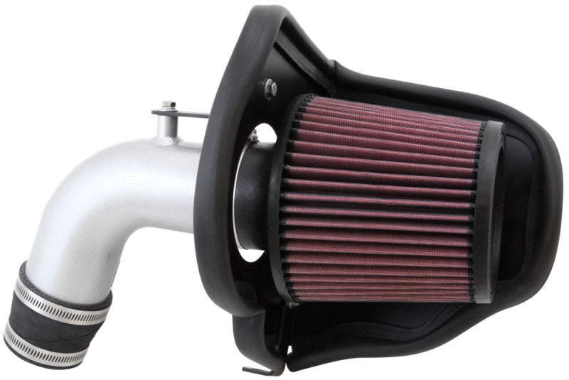 Universal 12 Sonic 1.8L Silver Typhoon Cold Air Intake - View 15 | Dirty Garage