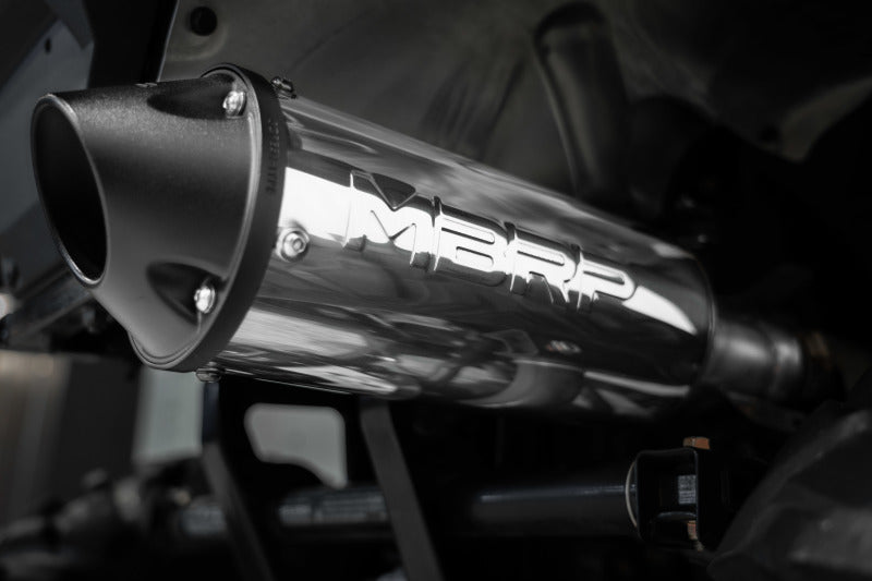2015 Hawkeye 325 Sportsman ETX 5" Single Slip-On Performance Series Exhaust - View 3 | Dirty Garage