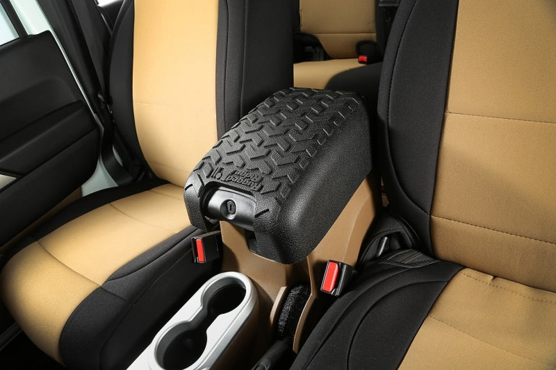 Rugged Ridge Center Console Cover Black 11-18 Jeep Wrangler JK - View 4 | Dirty Garage