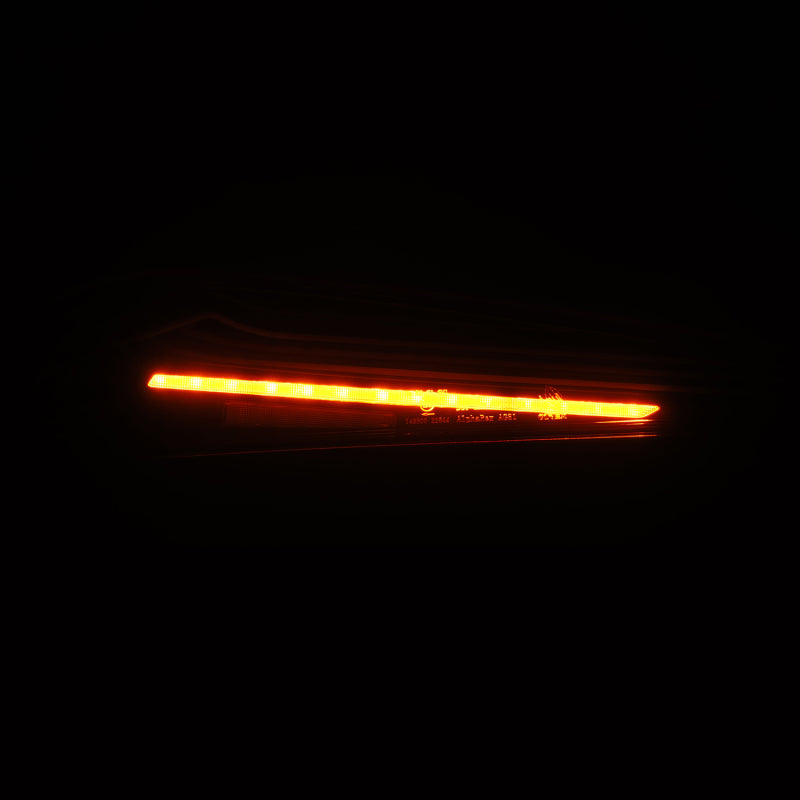 2020-2024 Supra Luxx-Series Laser Style LED Tail Lights Black Red - View 7 | Dirty Garage
