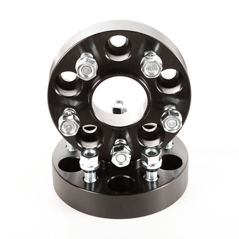 Rugged Ridge Wheel Spacers Black 1.25 inch 15-18 Renegade - View 2 | Dirty Garage