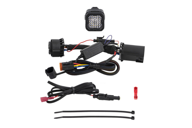 Universal C1R LED Pod Hitch Mount Reverse Kit - View 4 | Dirty Garage