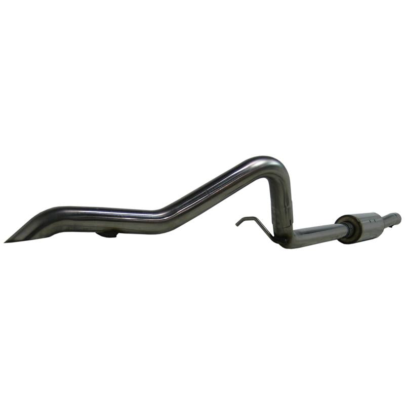 2007-2009 Wrangler Off-Road Tail Pipe Muffler Before Axle - View 3 | Dirty Garage