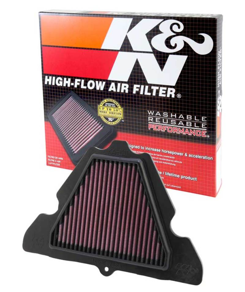 2011-2013 Kawasaki Z1000 1000/ZX1000 Ninja/2011-2012 Z1000 SX/12 Versys 1000 Replacement Air Filter - View 7 | Dirty Garage