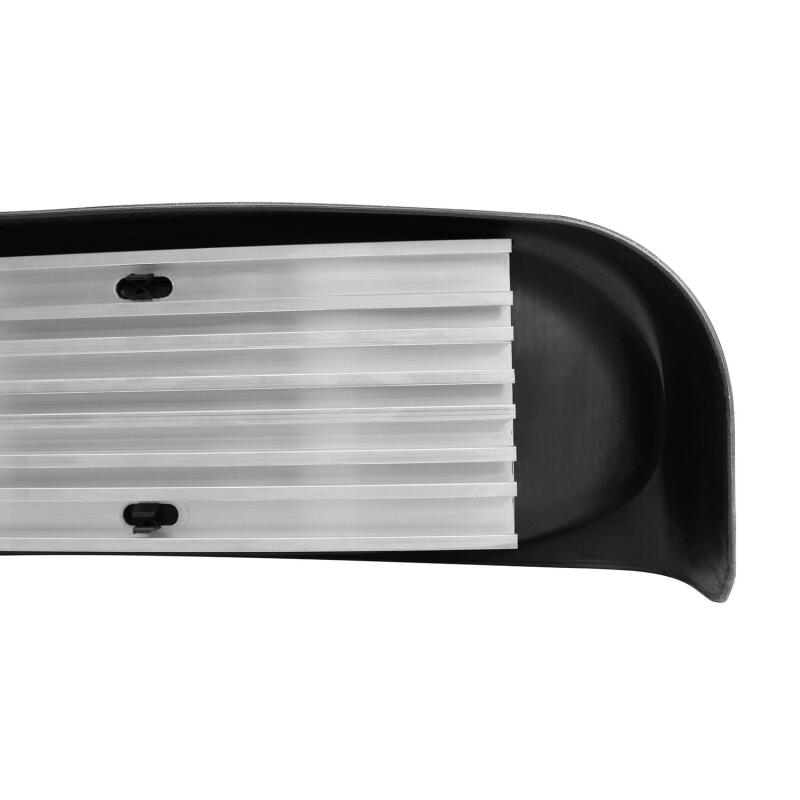 Universal 79" Black Unlighted Molded Step Board - View 4 | Dirty Garage