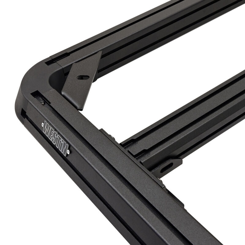Westin EXP Roof Rack for Full Size EXP Truck Cap (RACK ONLY - NO CAP) 50x58in. - Tex. Blk - View 7 | Dirty Garage