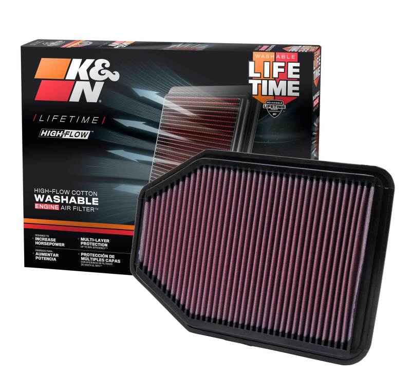 2007-2010 Wrangler 3.8L V6 Drop In Air Filter - View 16 | Dirty Garage