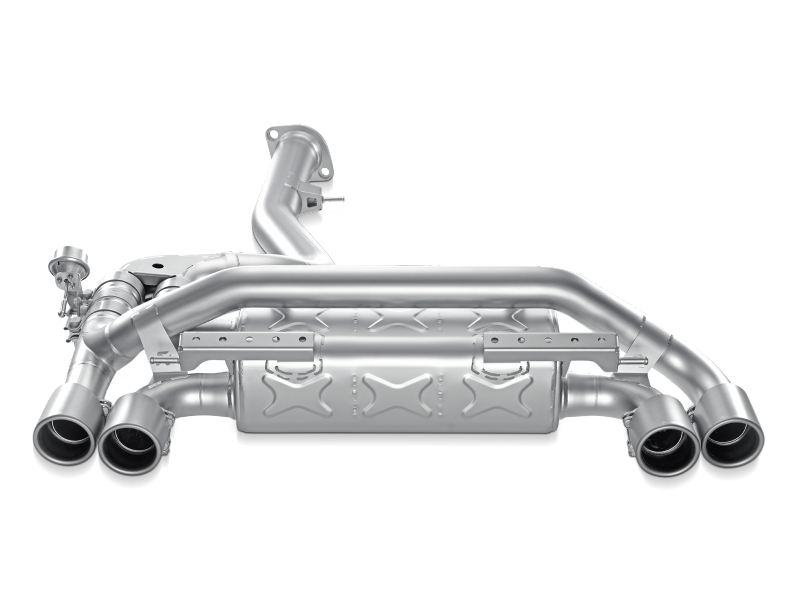 Akrapovic 11-12 BMW 1 Series M Coupe (E82) Slip-On Line (Titanium) (Req. Tips) - View 6 | Dirty Garage