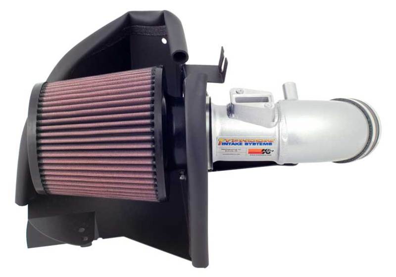 2006-2009 Civic 1.8L Silver Typhoon Short Ram Intake - View 2 | Dirty Garage