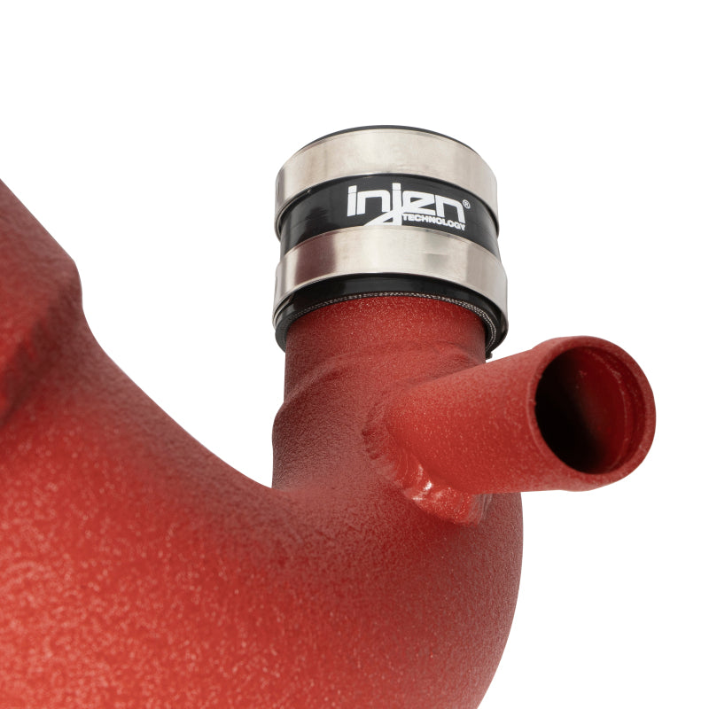 2018-2020 Stinger 3.3L Twin Turbo Wrinkle Red SP Series Short Ram Cold Air Intake - View 5 | Dirty Garage