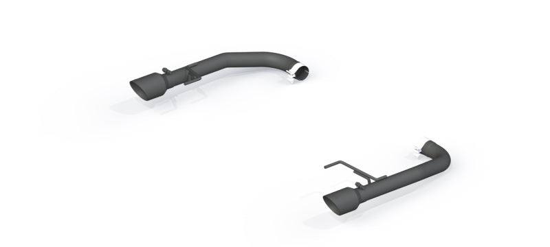 2015-2017 Mustang GT 5.0 2.5" Axle Back Kit Black Coated 4" OD Tips - View 4 | Dirty Garage