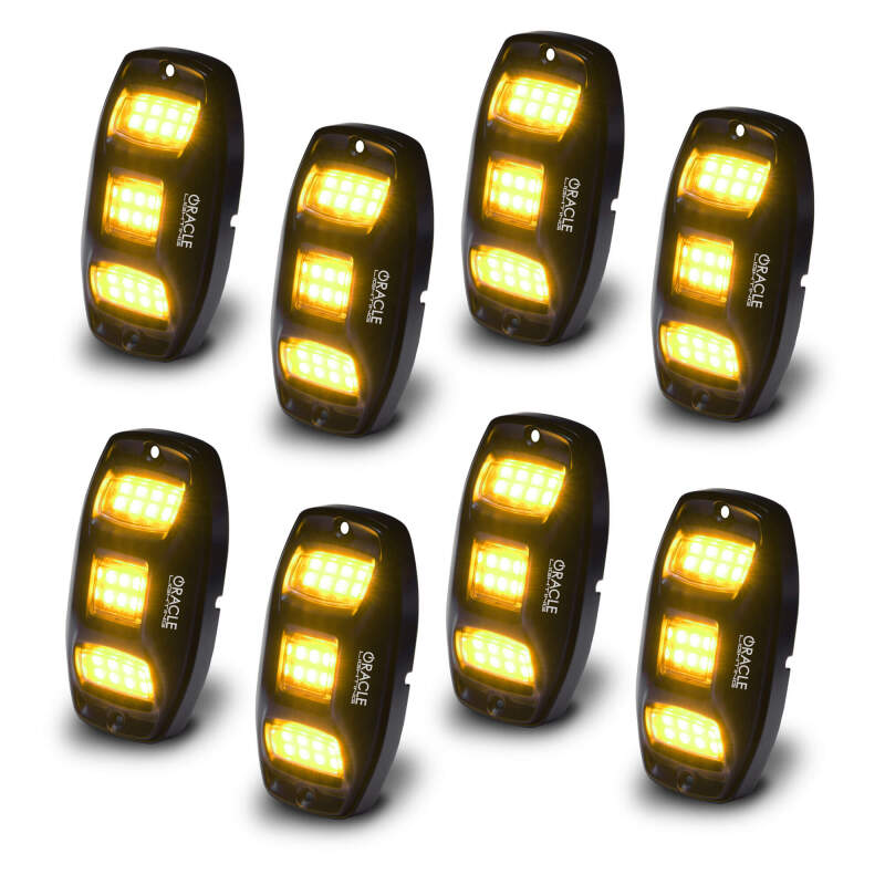 Universal Underbody RGBW Wheel Well Rock Light Kit 8 PCS ColorSHIFT - View 5 | Dirty Garage