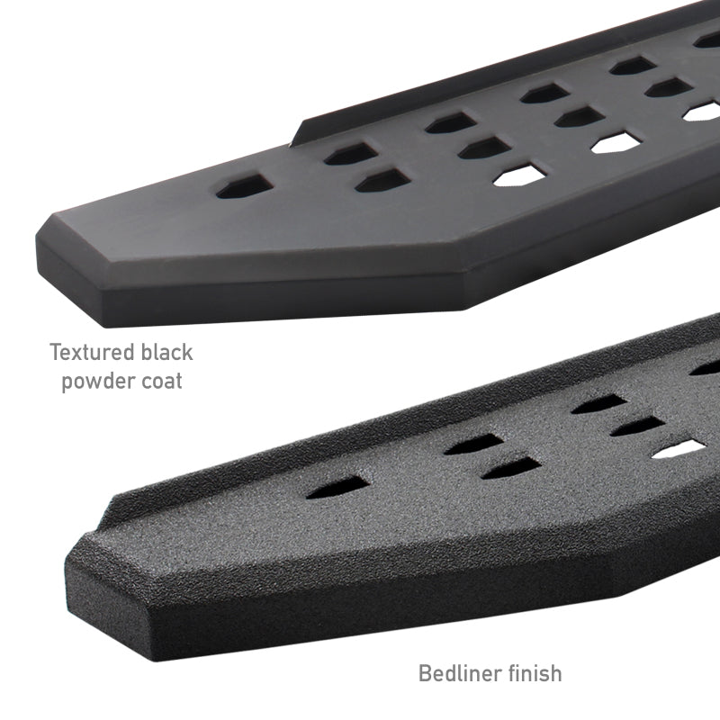 Go Rhino RB20 Running Boards - Bedliner - 73in - View 3 | Dirty Garage