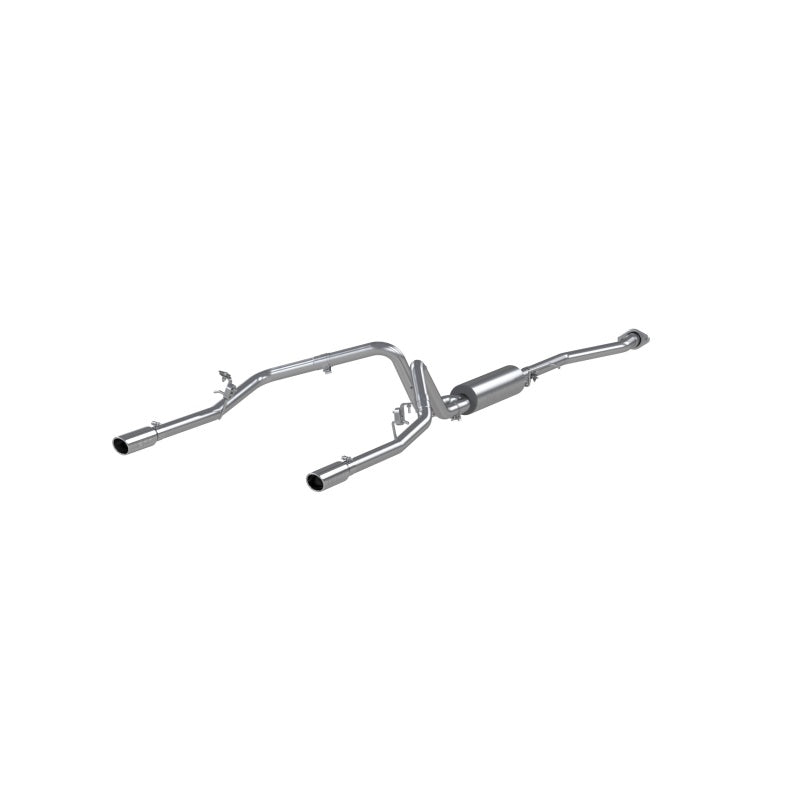2003-2007 GM 1500 Classic Cat Back Dual Split Rear - View 2 | Dirty Garage