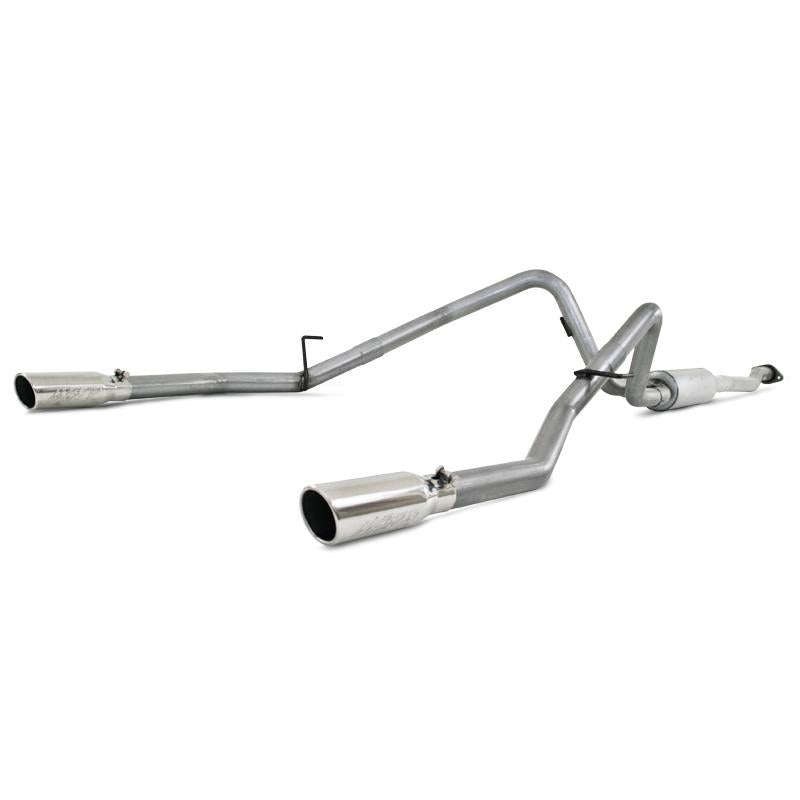 2011-2012 F-150 2.5" Cat Back Dual Rear Exit Exhaust System - View 6 | Dirty Garage