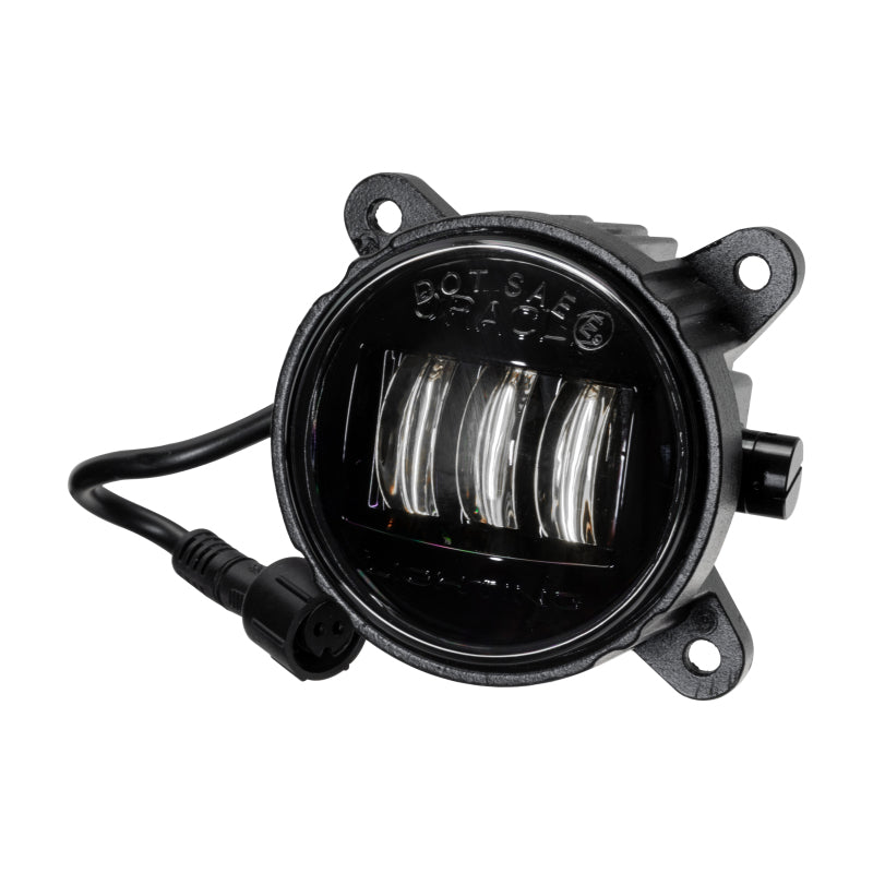 Universal 60mm 15W Fog Beam LED Emitter - View 3 | Dirty Garage