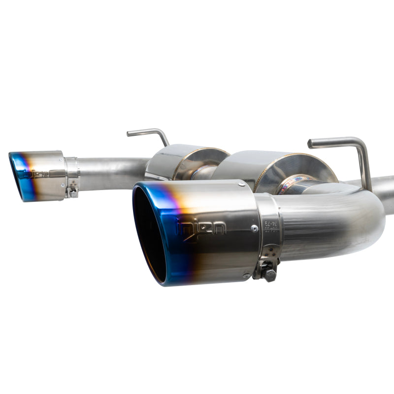 2019-2022 Veloster N Performance SS Axle Back Exhaust Burnt Ti Tips - View 3 | Dirty Garage