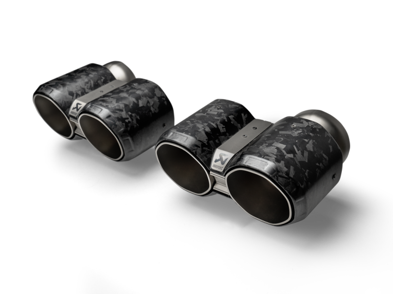 2023-2025 M2 Coupe Tail Pipe Set Chopped Carbon | Dirty Garage