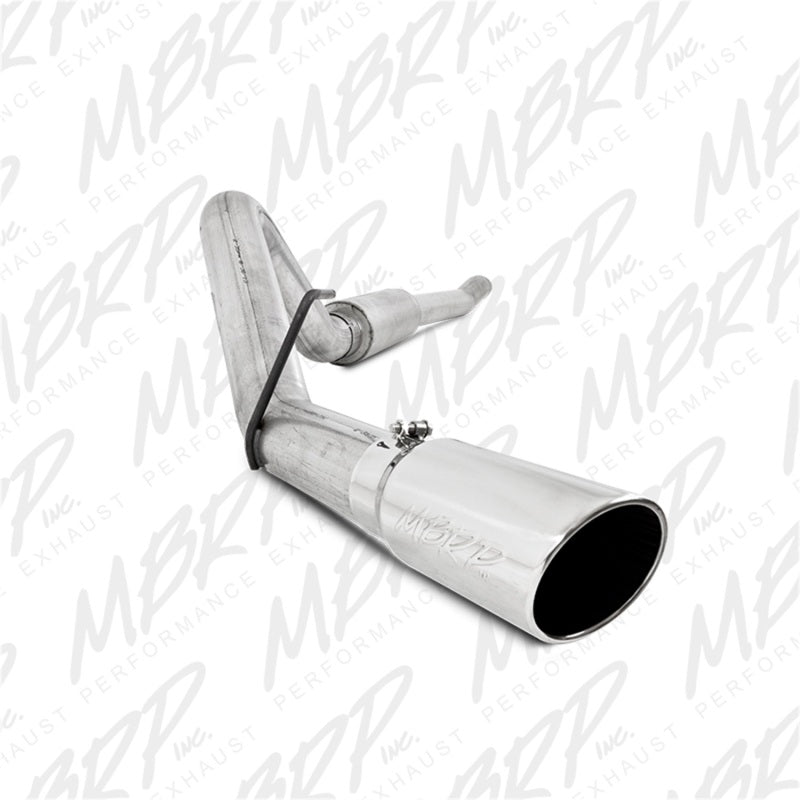 2011-2013 Superduty 6.2L 4" Cat Back Single Side Alum Exhaust System - View 5 | Dirty Garage