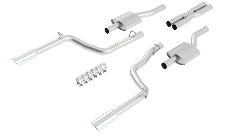 Borla 06-10 Dodge Charger SRT8 / 05-10 Chrysler 300 C SRT8 Aggressive ATAK Catback Exhaust - View 4 | Dirty Garage