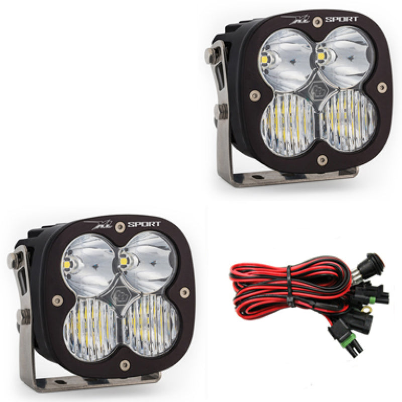 Universal XL Sport Series Driving Combo Pattern Pair LED Light Pods | Dirty Garage
