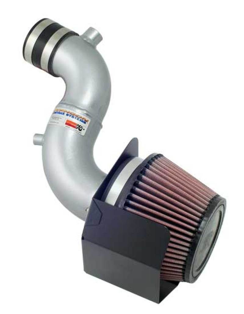Performance Intake Kit Typhoon; FIT L4-1.5L, (Silver) 2007-2008 - View 2 | Dirty Garage
