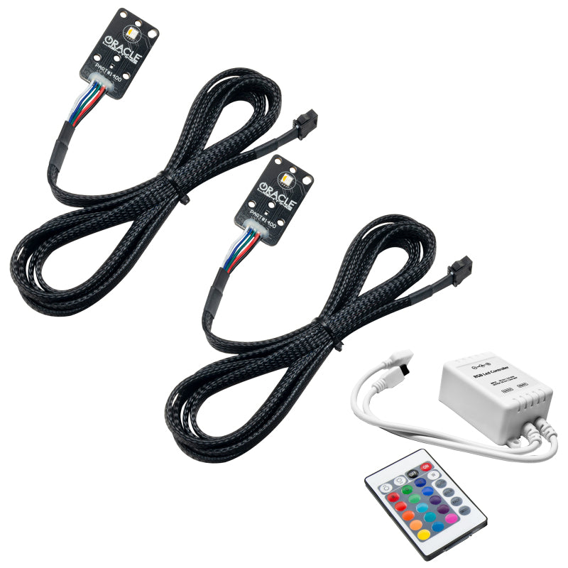 2020-2024 Supra GR RGB+A Headlight DRL Upgrade Kit w/ ColorSHIFT Simple Controller | Dirty Garage