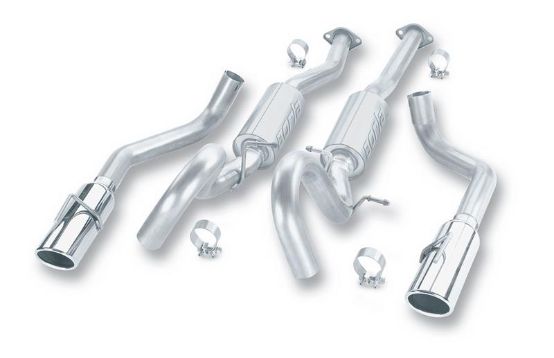 Borla 99-04 Ford Mustang 4.6L V8 Catback Exhaust - View 3 | Dirty Garage