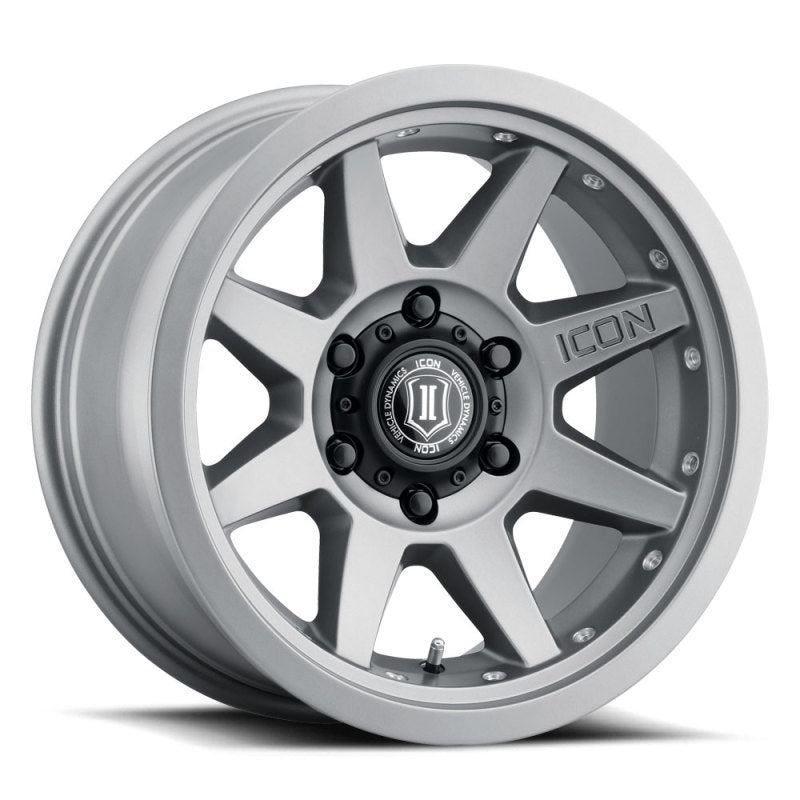 Universal Rebound Pro 17x8.5 6x5.5 0mm Offset 4.75" BS 106.1mm Bore Titanium Wheel - View 16 | Dirty Garage