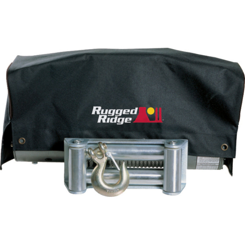 Rugged Ridge Winch Cover 8500 and 10500 winches - View 2 | Dirty Garage