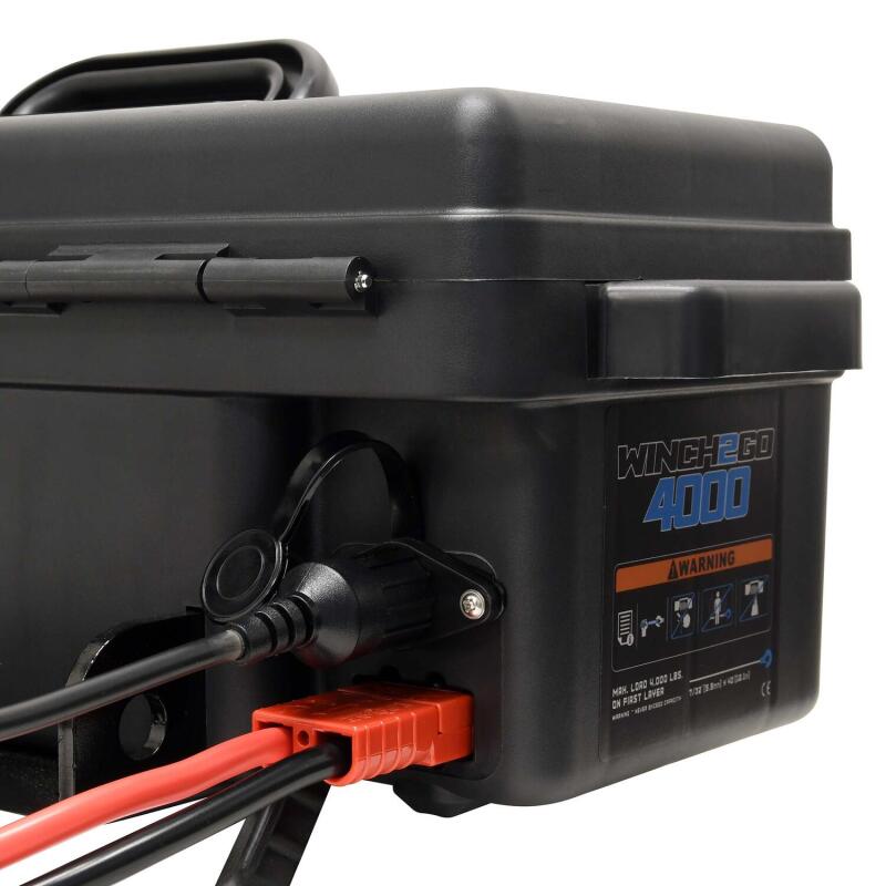 Universal Winch2Go 4000lbs 12V DC 3/16in x 50ft Steel Rope Steel Rope - View 4 | Dirty Garage