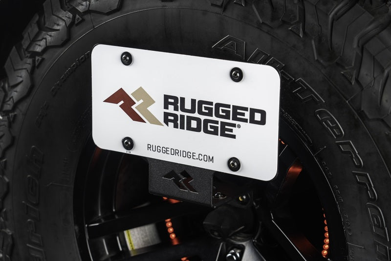 Rugged Ridge Tag Relocation Bracket Rear 18-20 Jeep Wrangler JL - View 3 | Dirty Garage