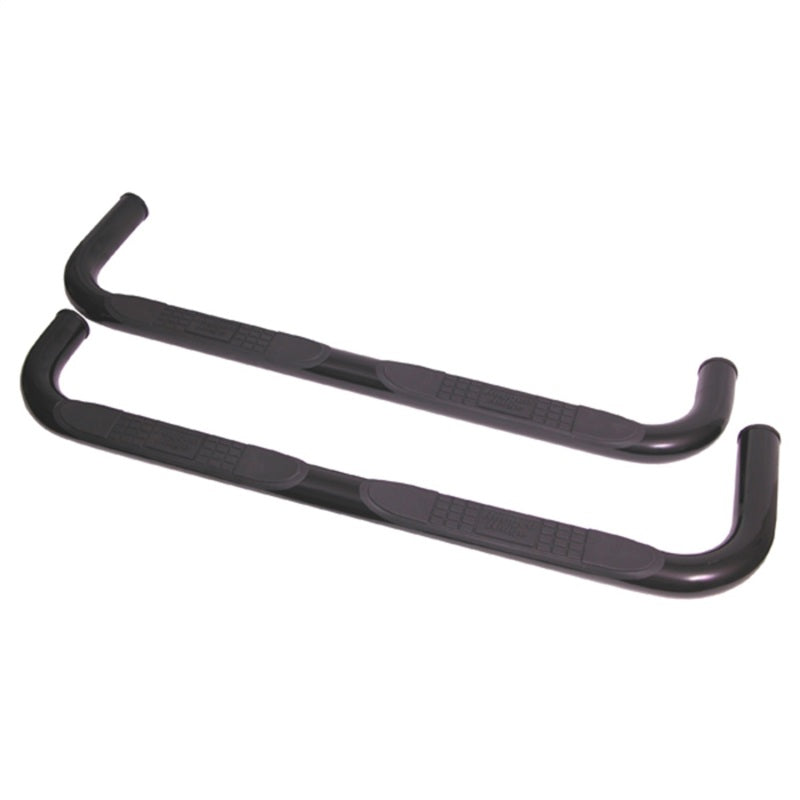 Rugged Ridge 3-In Round Side Step Black 84-01 Cherokee - View 2 | Dirty Garage