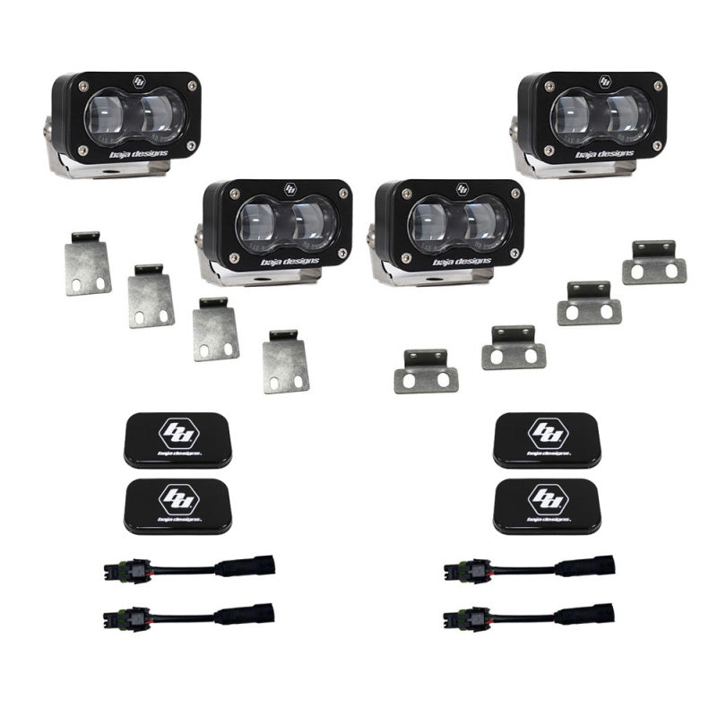 2021-2022 F-150 Raptor S2 SAE Dual Fog Pocket Light Kit Clear - View 5 | Dirty Garage