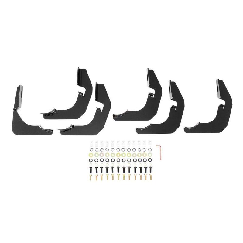 Westin 2015-2018 Ford F-150 SuperCrew PRO TRAXX 4 Oval Nerf Step Bars - Black - View 11 | Dirty Garage