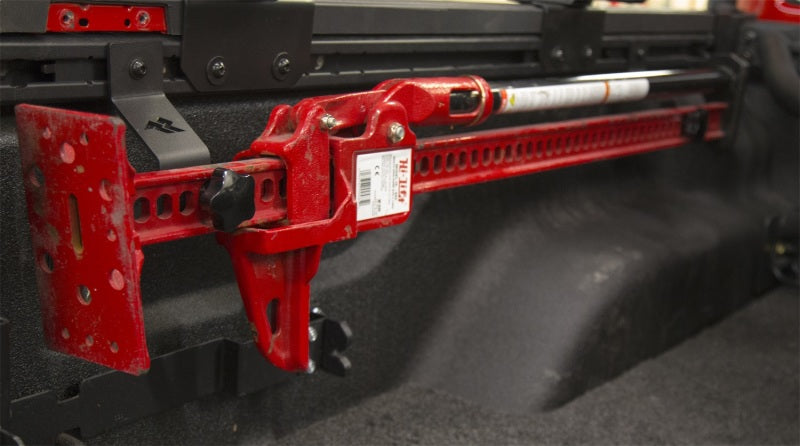 Rugged Ridge 20-22 Jeep Gladiator Off Road Jack Bed Rail Mount - View 2 | Dirty Garage