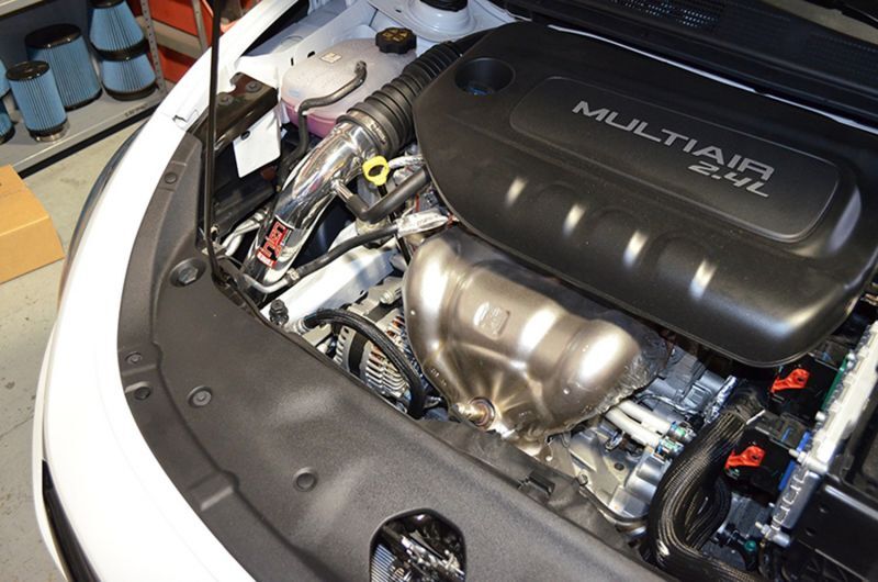 2013-2014 Dodge Dart 2.4L Tiger Shark Black Cold Air Intake - View 2 | Dirty Garage
