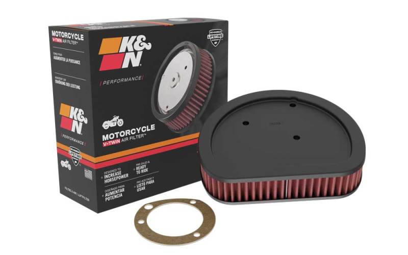 Universal Replacement Air Filter 1.625in H for Harley Davidson - View 11 | Dirty Garage