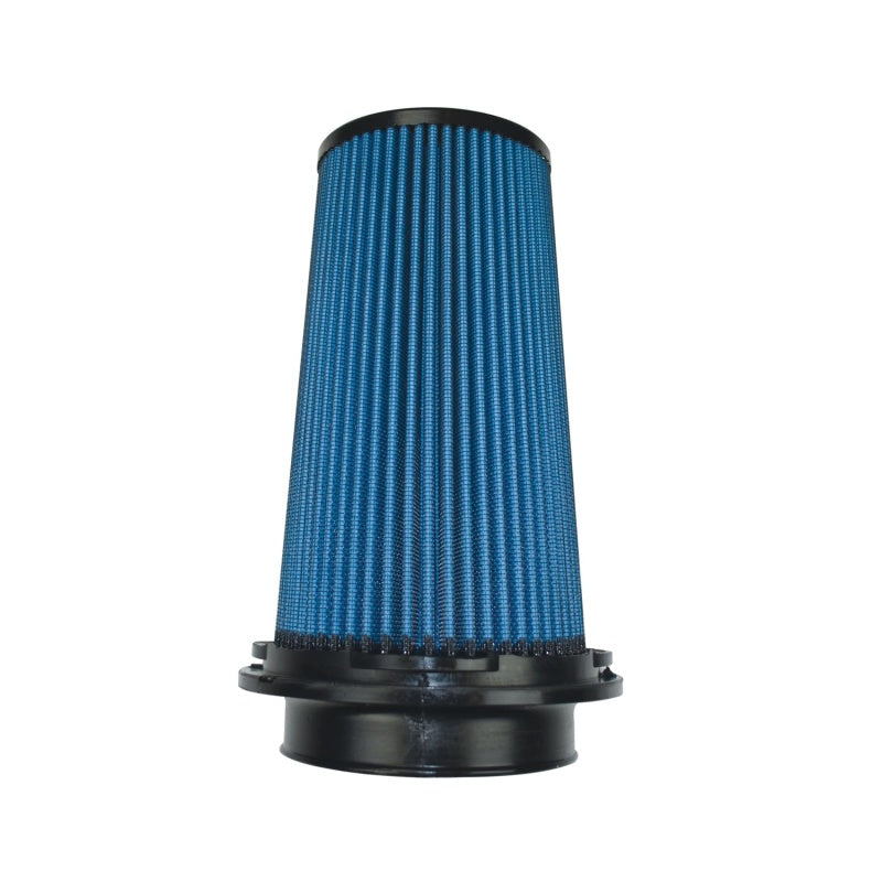 Universal NanoWeb Dry Air Filter 4" Flange ID 6" Twist Lock Base 8.8" Media Height 4" Top - View 2 | Dirty Garage
