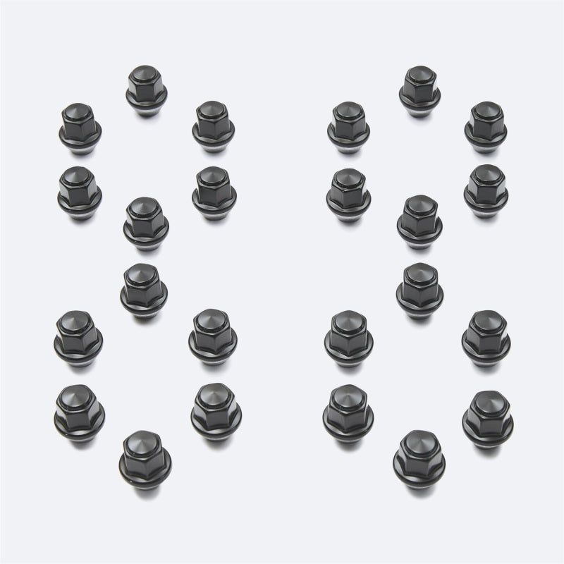 Universal M14 x 1.5 Black Lug Nut - Set of 24 - View 2 | Dirty Garage