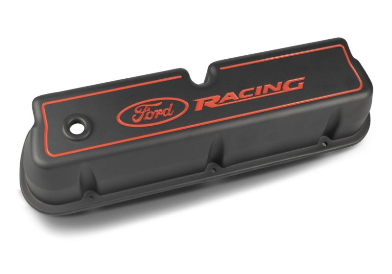 Universal Logo Die-Cast Black Valve Covers - View 10 | Dirty Garage