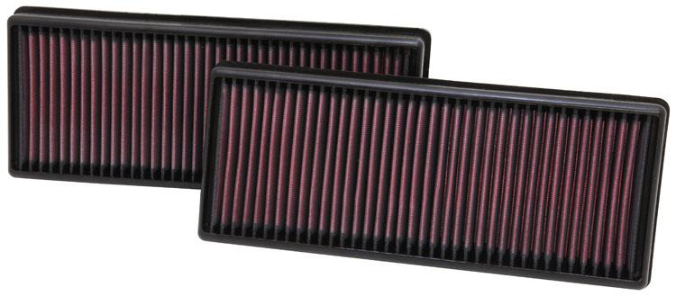 Universal Replacement Air Filter 12.563in O/S Length x 5.25in O/S Width x 1.625in H (Inc 2 Filters) - View 3 | Dirty Garage