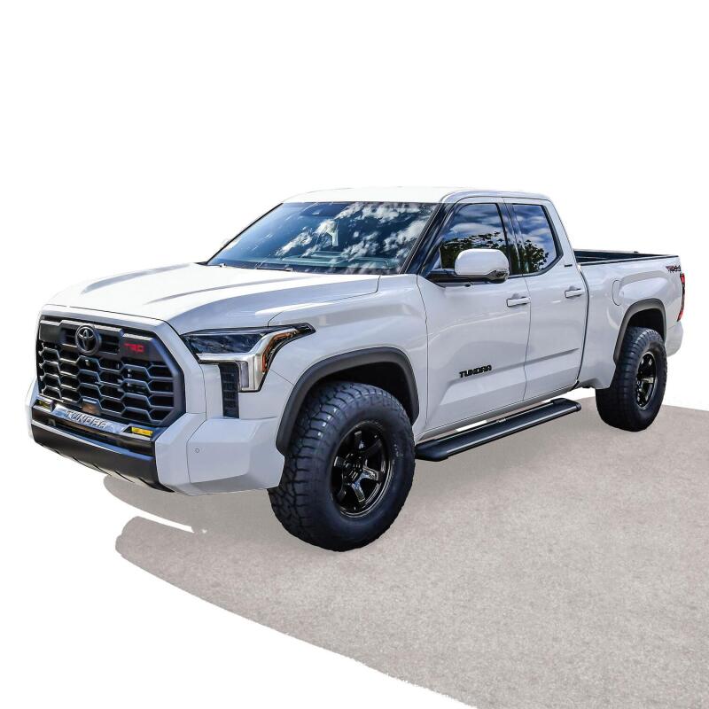 Universal Sure-Grip Series 79" Black Aluminum Running Boards- - View 11 | Dirty Garage