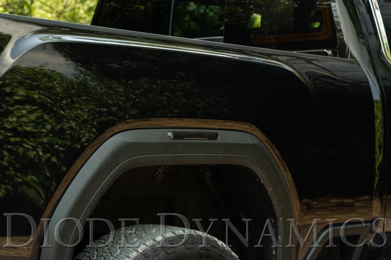 2020-2023 GM 2500 HD Sequential Smoked LED Sidemarkers - View 4 | Dirty Garage