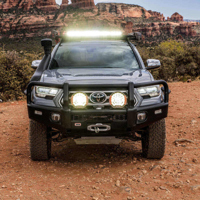 2020-2023 Tacoma Summit Combar Textured Fog II w/ Camera Relocation Kit - View 3 | Dirty Garage